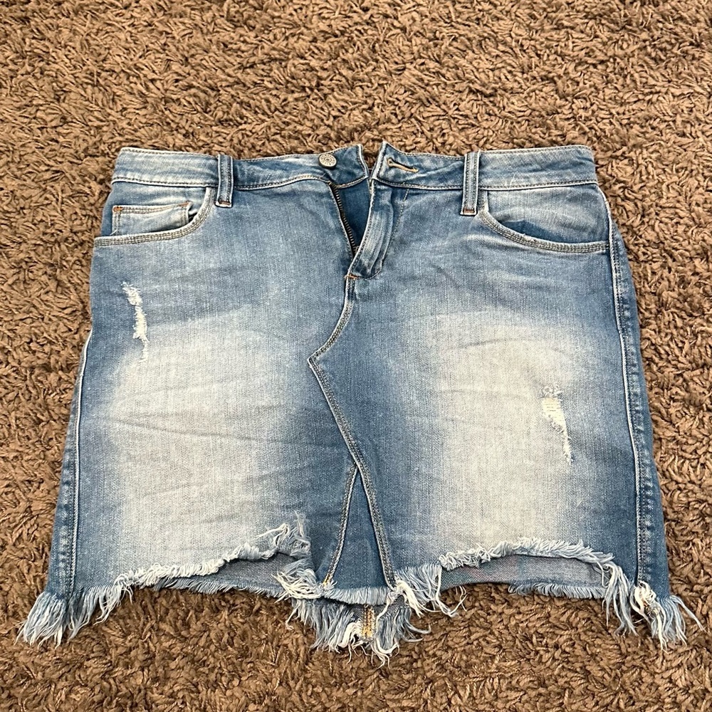 Jean Mini Skirt
